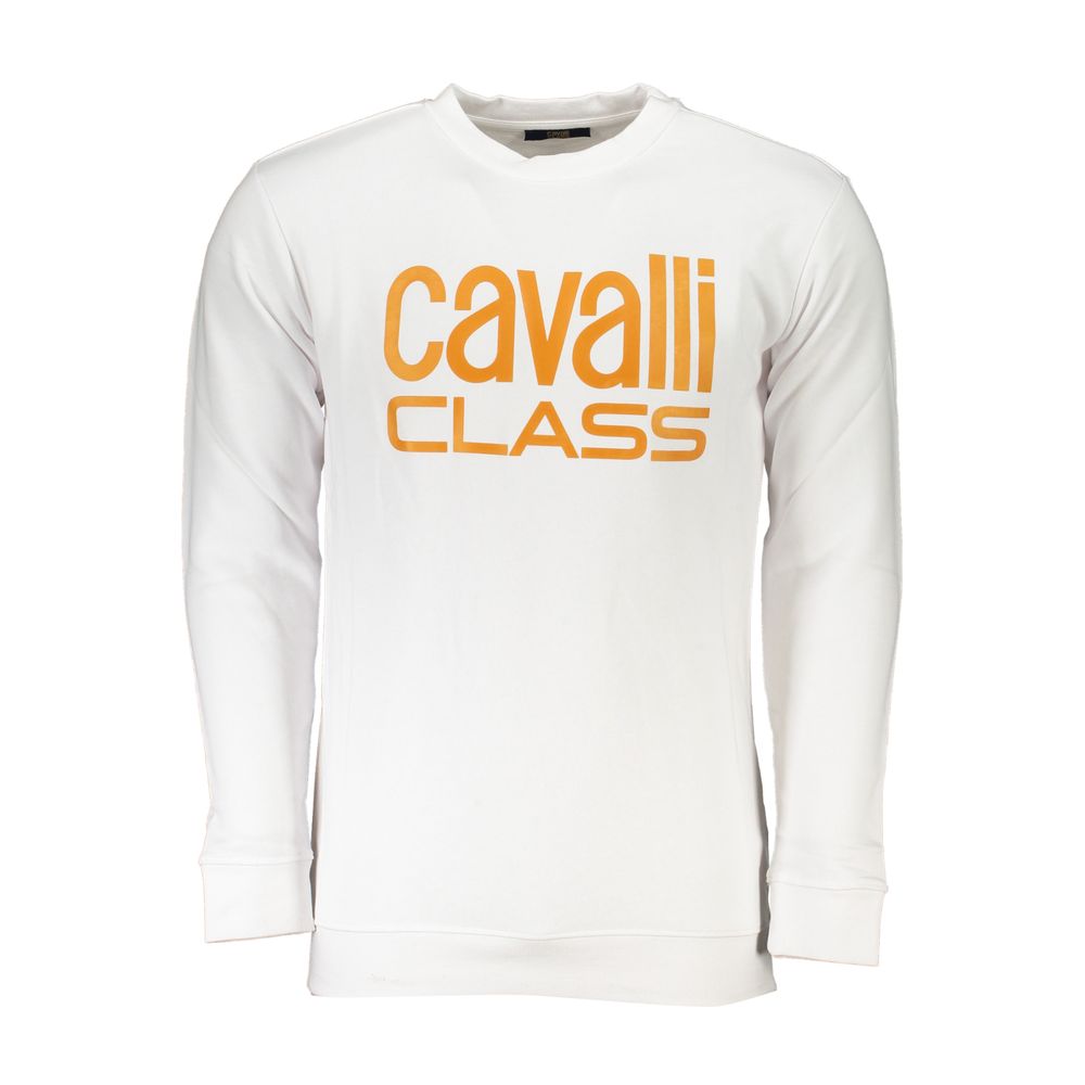 Белый хлопковый свитер cavalli CLASS
Белый хлопковый свитер cavalli CLASS