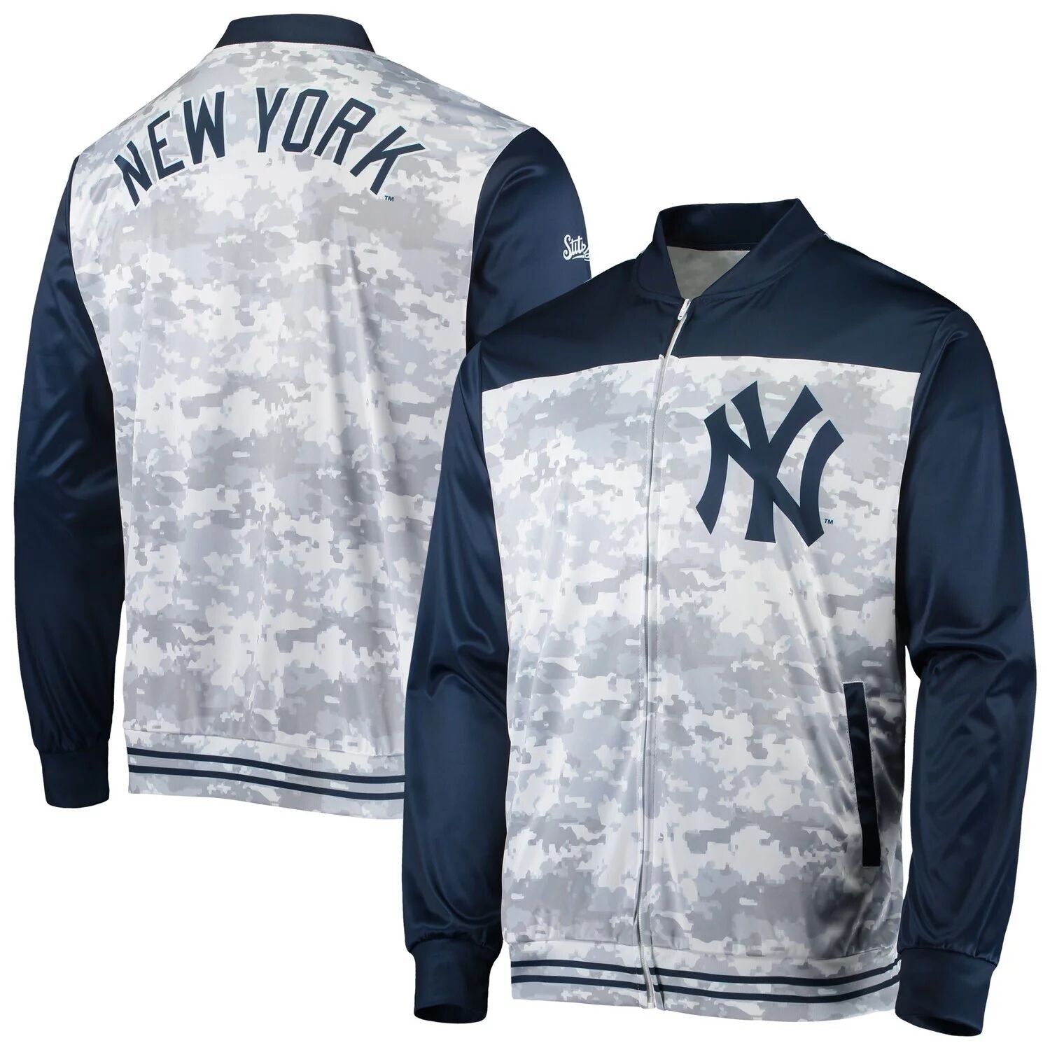 Мужская темно-синяя камуфляжная куртка с молнией во всю длину New York Yankees Stitches, Синий, Мужская темно-синяя камуфляжная куртка с молнией во всю длину New York Yankees Stitches
Мужская темно-синяя камуфляжная куртка с молнией во всю длину New York Yankees Stitches, Синий, Мужская темно-синяя камуфляжная куртка с молнией во всю длину New York Yankees Stitches