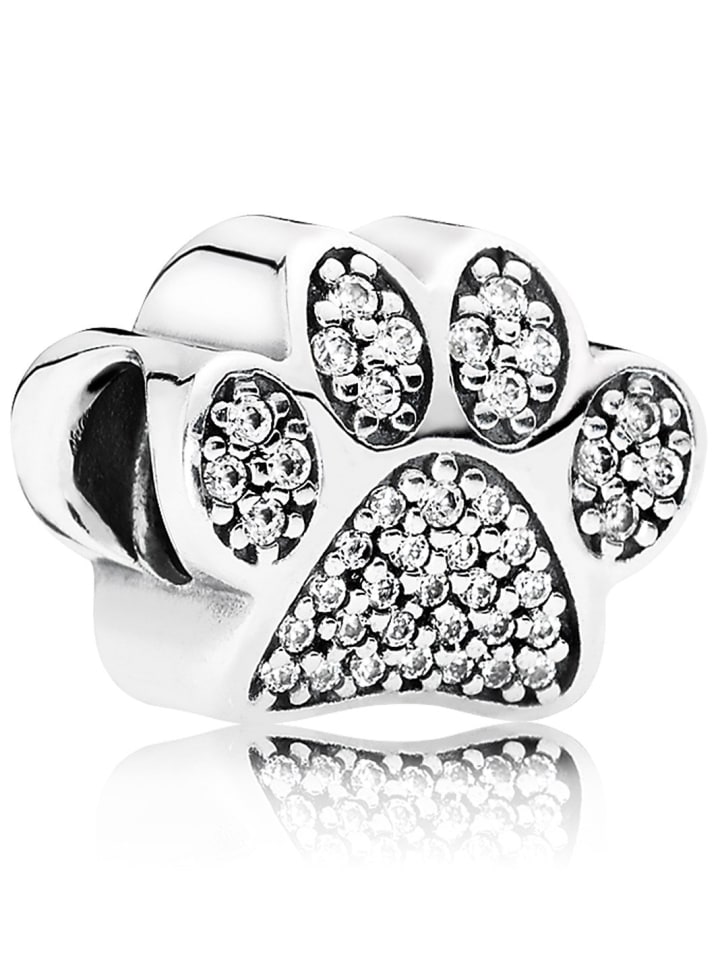Pandora Подвеска в виде отпечатка лапы, серебристая, с паве
Pandora Подвеска в виде отпечатка лапы, серебристая, с паве