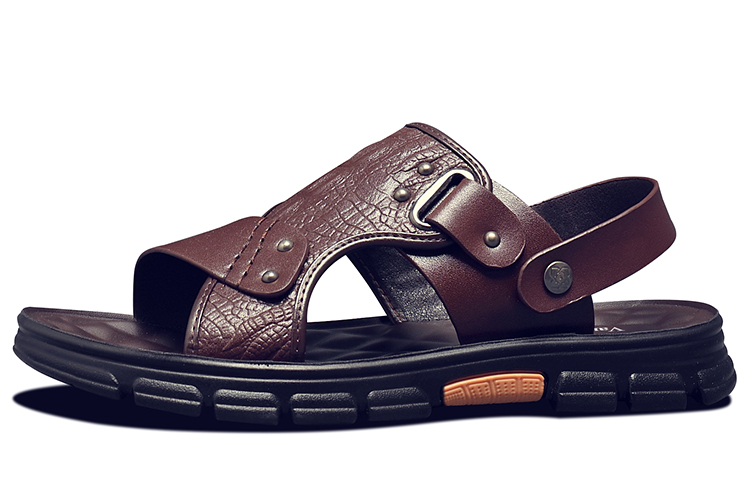 VANSSI Римские сандалии мужские коричневые, цвет Brown 
VANSSI Римские сандалии мужские коричневые, цвет Brown