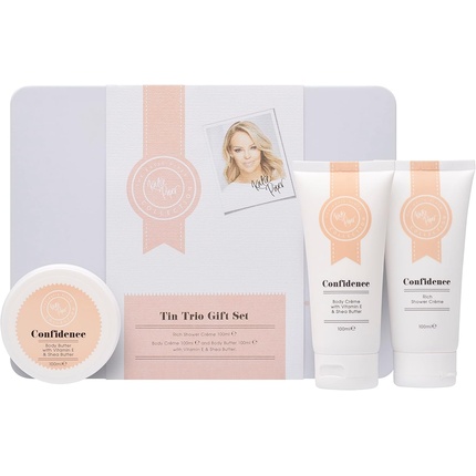 Набор Tin Trio Gift Set 100ml Shower Cream, 100ml Body Cream
Набор Tin Trio Gift Set 100ml Shower Cream, 100ml Body Cream