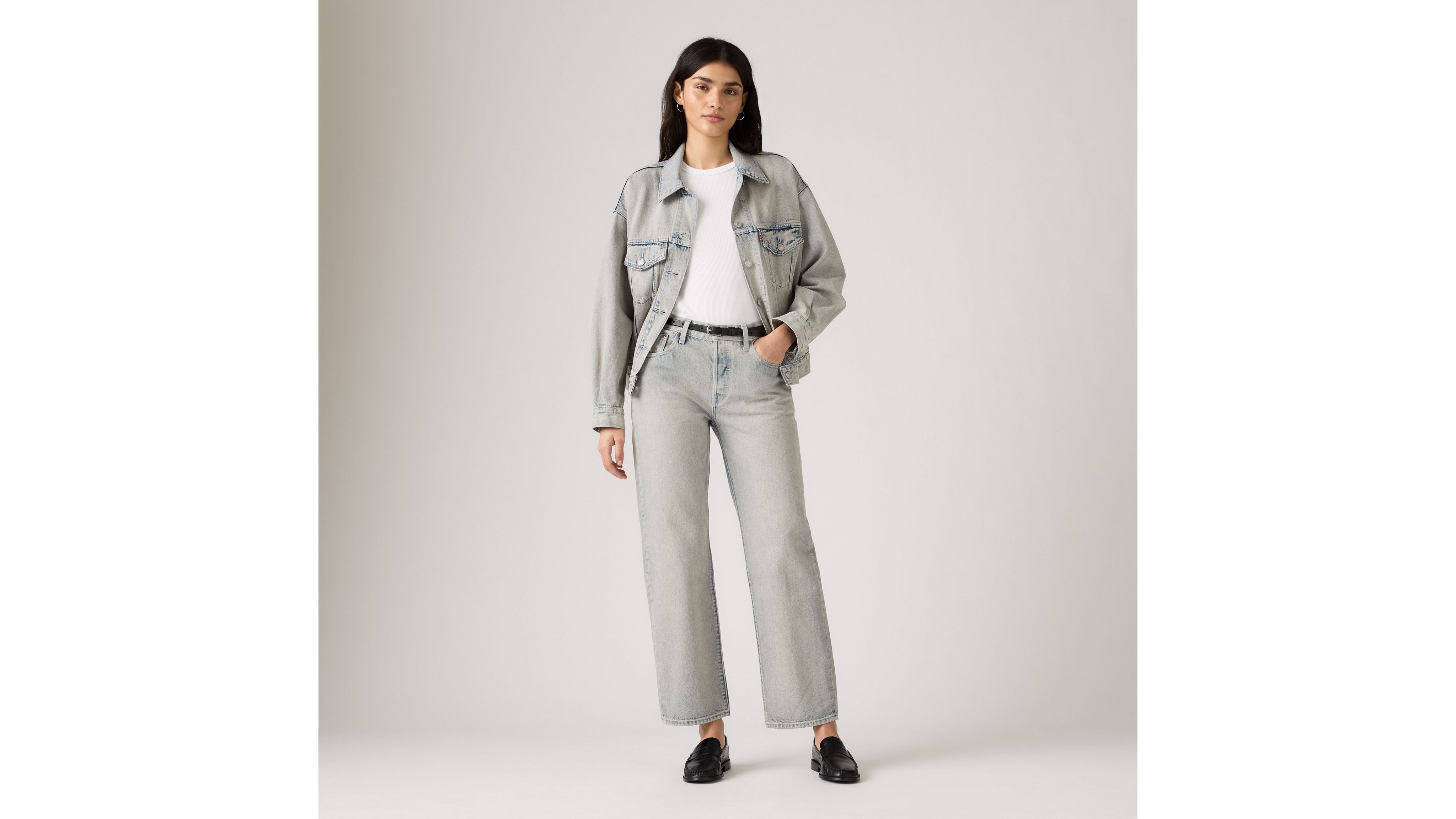 Женские джинсы 501 90-х годов длиной до щиколотки Levi's, Boss Business - Grey
Женские джинсы 501 90-х годов длиной до щиколотки Levi's, Boss Business - Grey