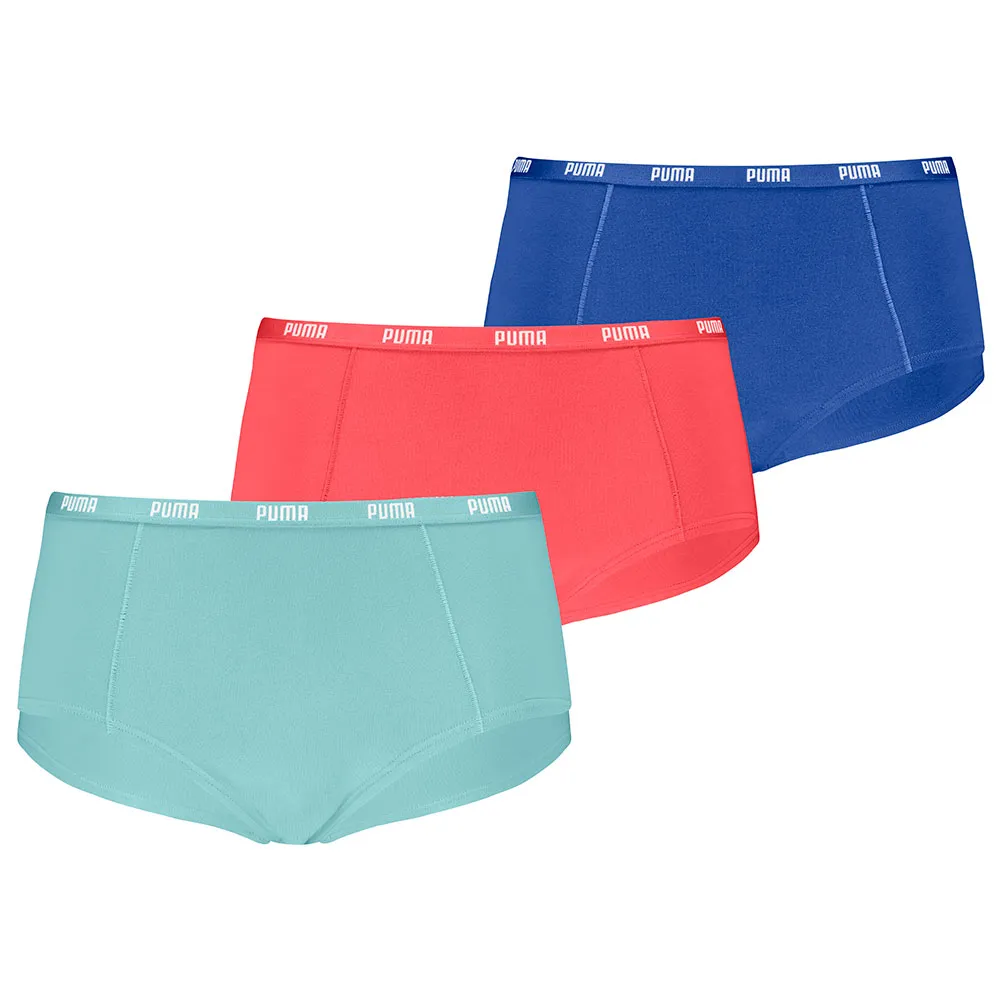 Трусы 3 шт Puma Mini Short, разноцветный
Трусы 3 шт Puma Mini Short, разноцветный