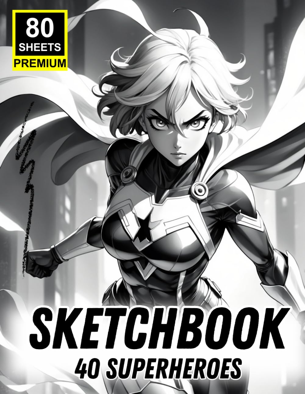Sketchbook: 40 Superheroes - Dynamic Portraits for Tracing, Shading & Drawing Practice (20% Opacity): Stylized Superhero Faces in Comic Book Style | ... for Drawing Practice, Inking & Anatomy Study (Independently published)
Sketchbook: 40 Superheroes - Dynamic Portraits for Tracing, Shading & Drawing Practice (20% Opacity): Stylized Superhero Faces in Comic Book Style | ... for Drawing Practice, Inking & Anatomy Study (Independently published)