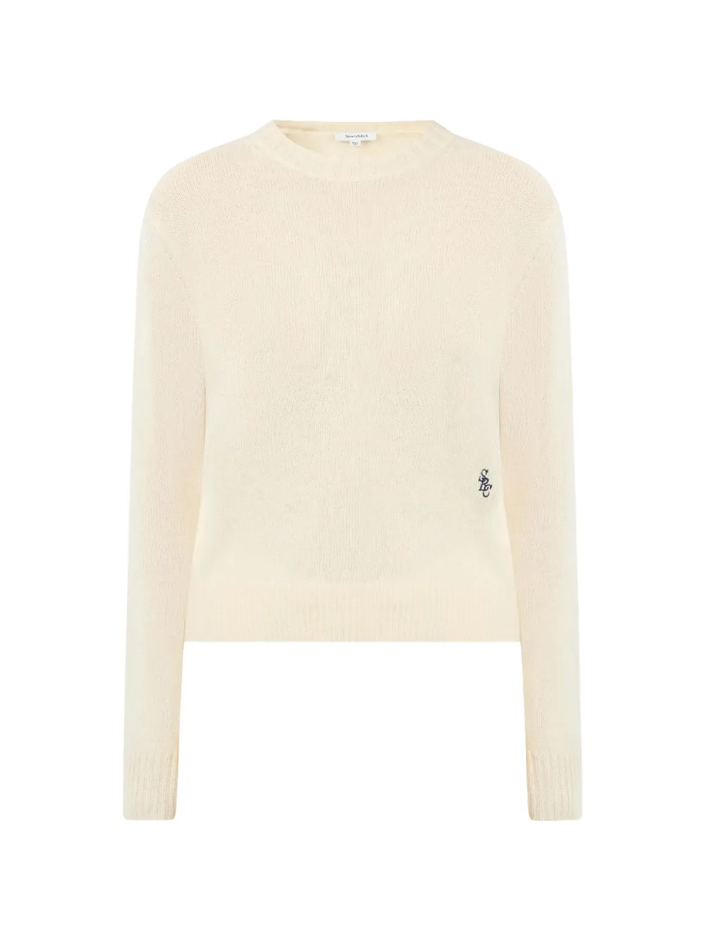 Свитер с логотипом Sporty & Rich, бежевый
Свитер с логотипом Sporty & Rich, бежевый