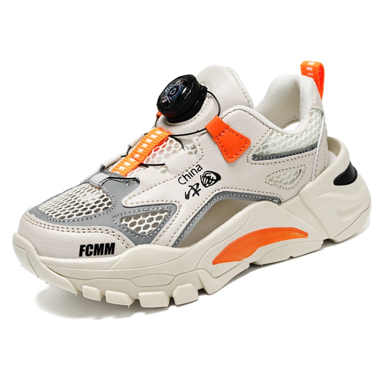 Нескользящие и дышащие детские кроссовки средней высоты для повседневной носки FCMM, бежевый/оранжевый
Нескользящие и дышащие детские кроссовки средней высоты для повседневной носки FCMM, бежевый/оранжевый