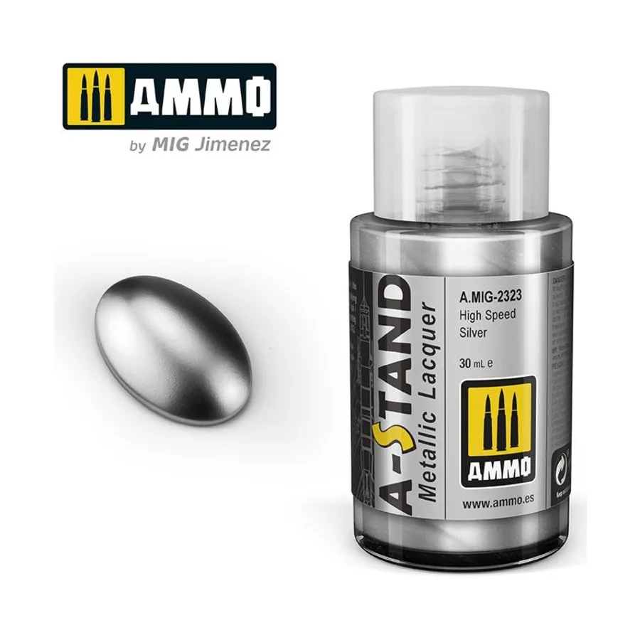 Высокоскоростное серебро, A-Stand - Lacquer
Высокоскоростное серебро, A-Stand - Lacquer