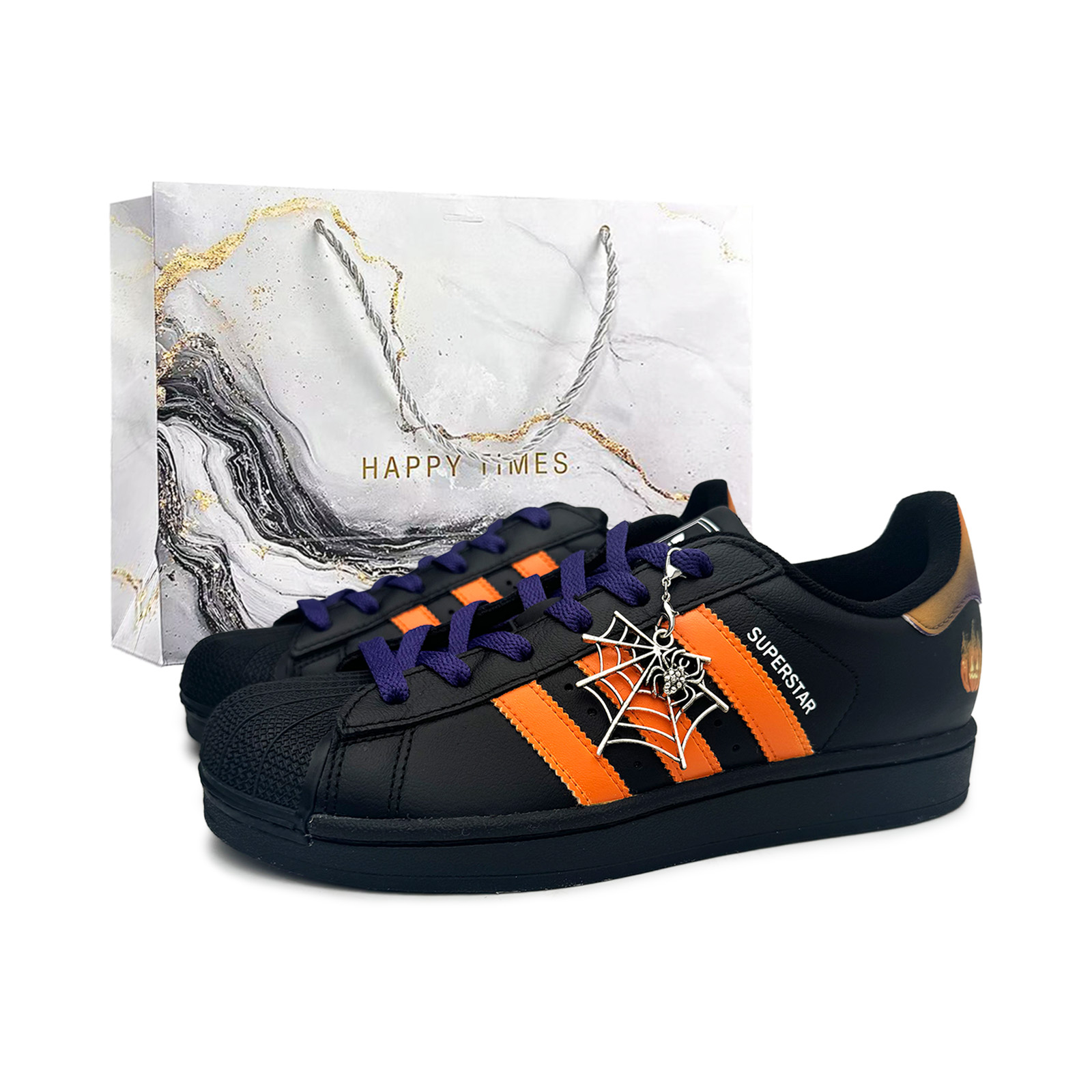Adidas Originals Superstar 2 Halloween устойчивые к истиранию низкие детские скейтбординг кроссовки black orange unisex
Adidas Originals Superstar 2 Halloween устойчивые к истиранию низкие детские скейтбординг кроссовки black orange unisex