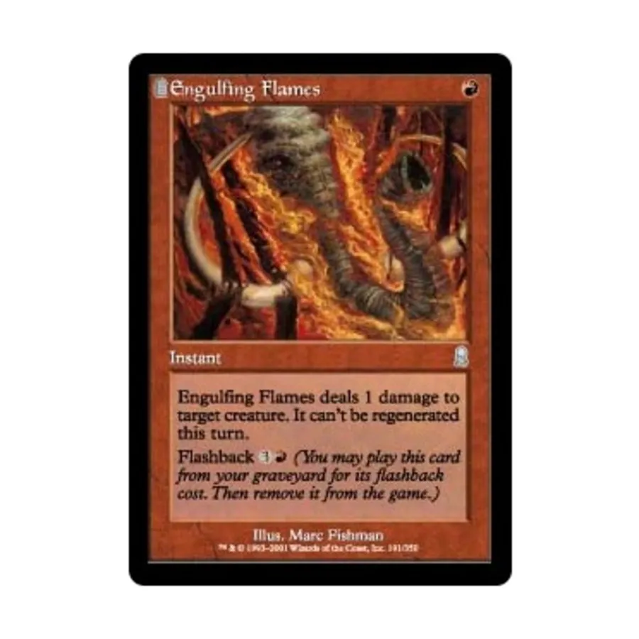 CCG Охватывающее пламя (U), MTG - Odyssey
CCG Охватывающее пламя (U), MTG - Odyssey