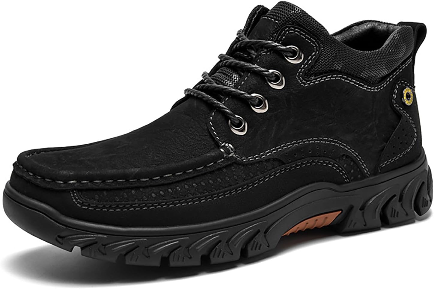 Мужские кожаные ботинки-чукка с шнуровкой до щиколотки, удобные с круглым носком, противоскользящие, средний верх, лоферы, модная обувь для ходьбы и вождения для походов Nbzkbng, черный
Мужские кожаные ботинки-чукка с шнуровкой до щиколотки, удобные с круглым носком, противоскользящие, средний верх, лоферы, модная обувь для ходьбы и вождения для походов Nbzkbng, черный