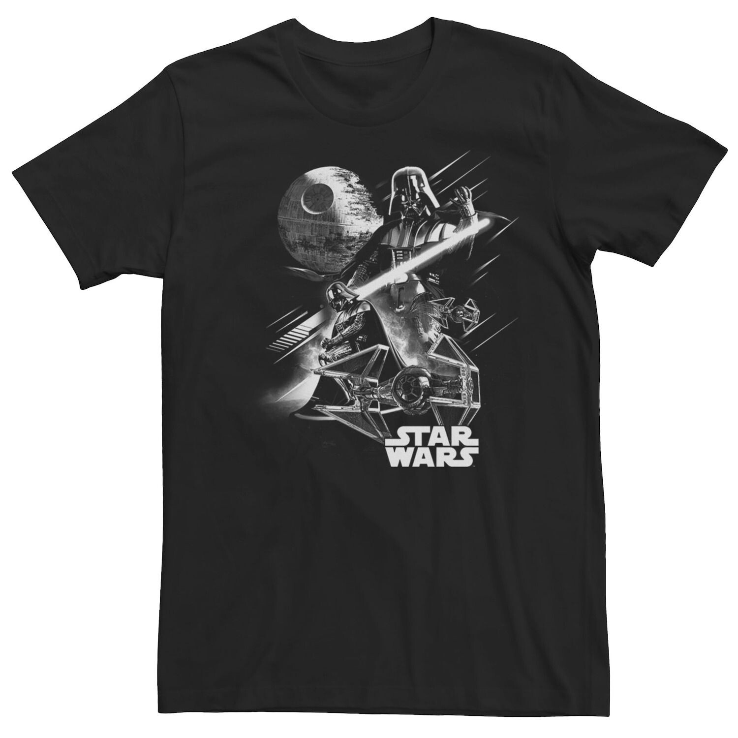 Мужская футболка с рисунком Vader Collage Star Wars 
Мужская футболка с рисунком Vader Collage Star Wars