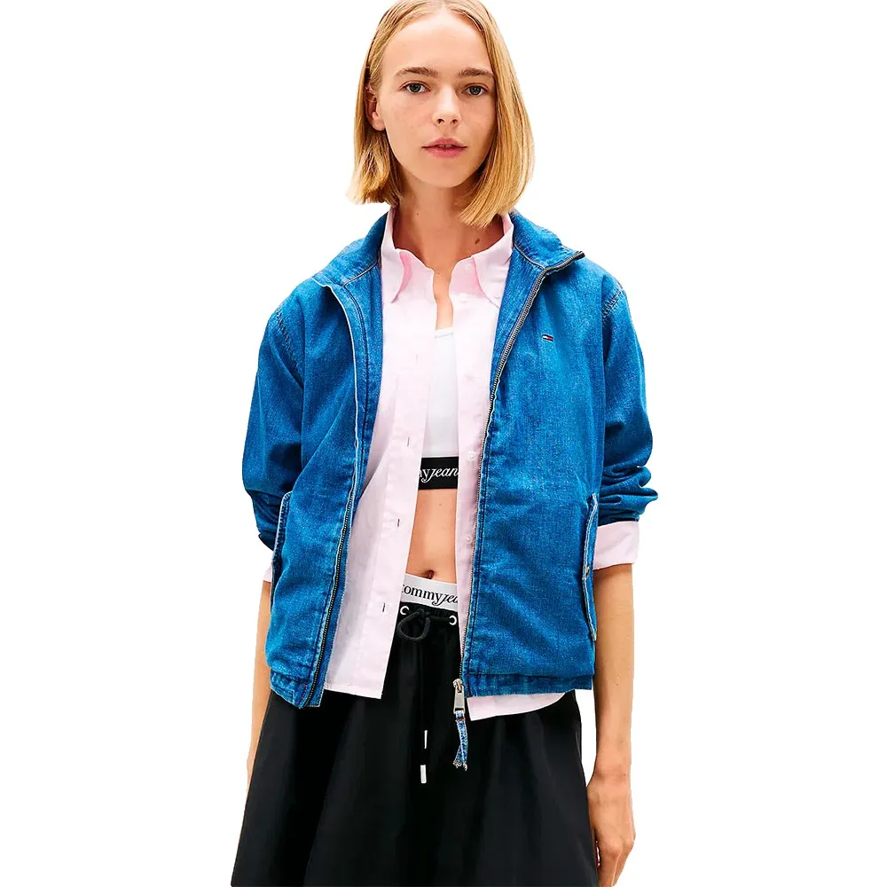 Джинсовая куртка Tommy Jeans из шамбре, синий
Джинсовая куртка Tommy Jeans из шамбре, синий