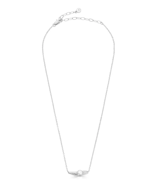 Ожерелье из жидкого перламутра Ettika, silver
Ожерелье из жидкого перламутра Ettika, silver