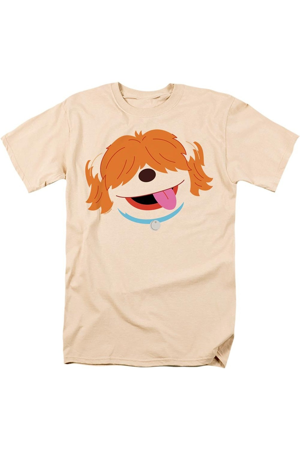 Футболка с коротким рукавом для взрослых с изображением Баркли Фейс из сериала «Улица Сезам» Gildan, кремовый
Футболка с коротким рукавом для взрослых с изображением Баркли Фейс из сериала «Улица Сезам» Gildan, кремовый