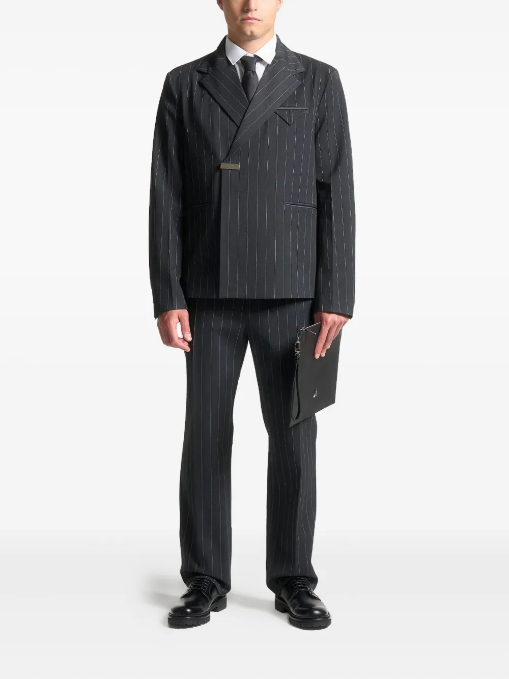 Двубортный костюм Manière De Voir, серый
Двубортный костюм Manière De Voir, серый