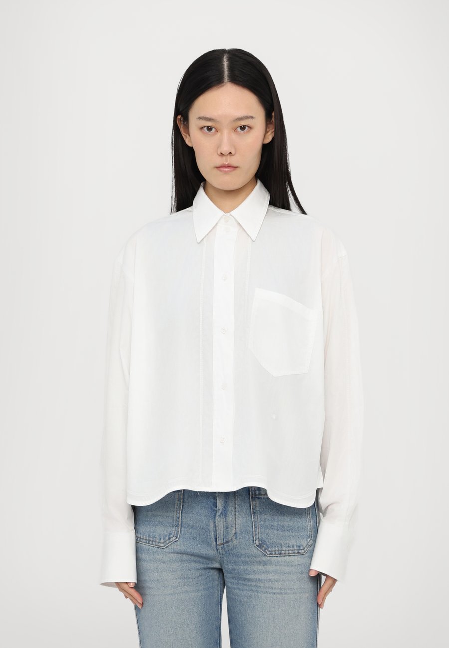Блуза Victoria Beckham CROPPED LONG SLEEVE SHIRT, White
Блуза Victoria Beckham CROPPED LONG SLEEVE SHIRT, White