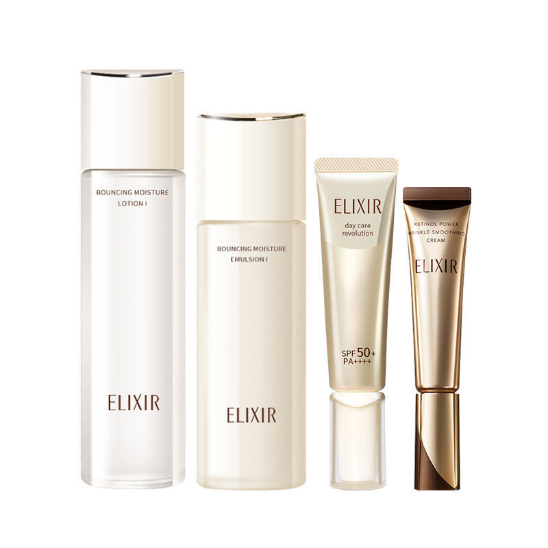 Вода, эмульсия, солнцезащитный крем, крем для глаз набор для ухода за кожей подтягивающий, увлажняющий и питающий комплект из четырех предметов ELIXIR
Вода, эмульсия, солнцезащитный крем, крем для глаз набор для ухода за кожей подтягивающий, увлажняющий и питающий комплект из четырех предметов ELIXIR