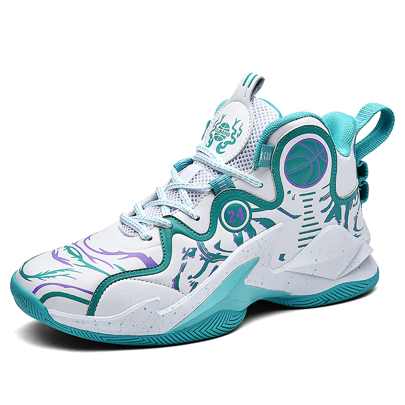 GQWE Антискользящие износостойкие баскетбольные кроссовки высокие унисекс бело-синие голубые, цвет Cyan
GQWE Антискользящие износостойкие баскетбольные кроссовки высокие унисекс бело-синие голубые, цвет Cyan