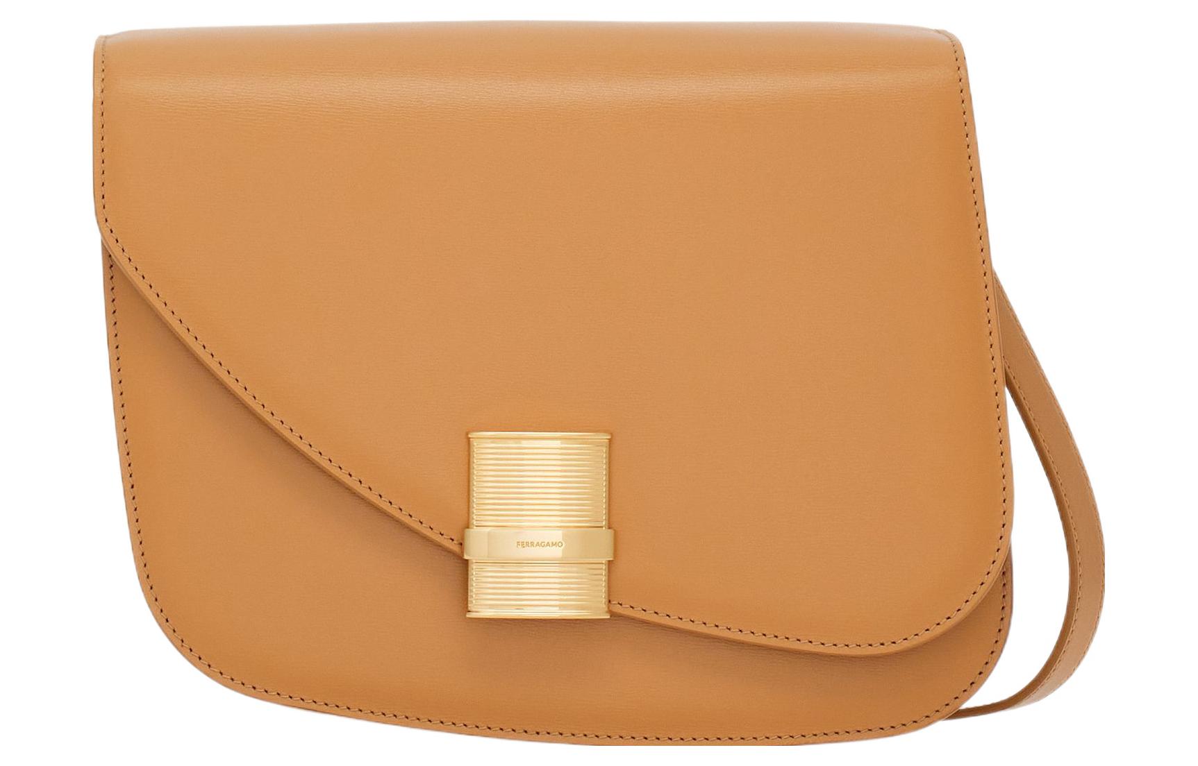 Ferragamo Зебровая кожаная сумка через плечо среднего размера в светло-бежевом цвете
Ferragamo Зебровая кожаная сумка через плечо среднего размера в светло-бежевом цвете