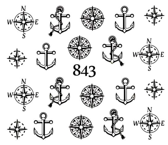 Водные наклейки для ногтей - №843, Raisin
Водные наклейки для ногтей - №843, Raisin