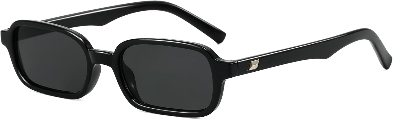 Солнцезащитные очки в стиле ретро прямоугольной формы для женщин и мужчин. Модные солнцезащитные очки в стиле 90-х, маленькие квадратные, дизайнерские винтажные модели 2025 года Breaksun, Black/Grey
Солнцезащитные очки в стиле ретро прямоугольной формы для женщин и мужчин. Модные солнцезащитные очки в стиле 90-х, маленькие квадратные, дизайнерские винтажные модели 2025 года Breaksun, Black/Grey