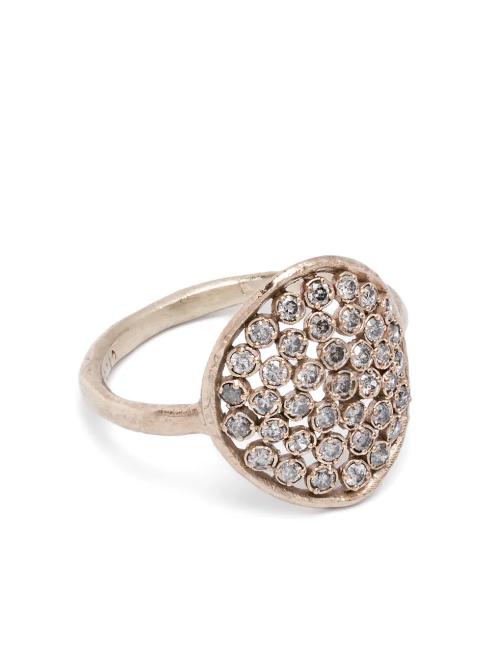 Кольцо Tsubu из желтого золота с бриллиантами Noguchi, золотой 
Кольцо Tsubu из желтого золота с бриллиантами Noguchi, золотой