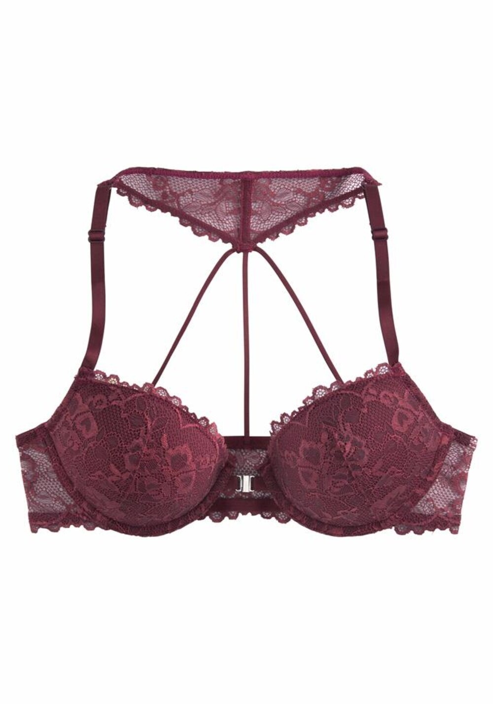 Бюстгальтер с эффектом пуш-ап LASCANA, фиолетовый
Бюстгальтер с эффектом пуш-ап LASCANA, фиолетовый