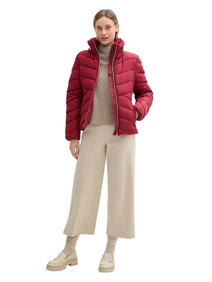 Стеганая куртка Tom Tailor, красный
Стеганая куртка Tom Tailor, красный