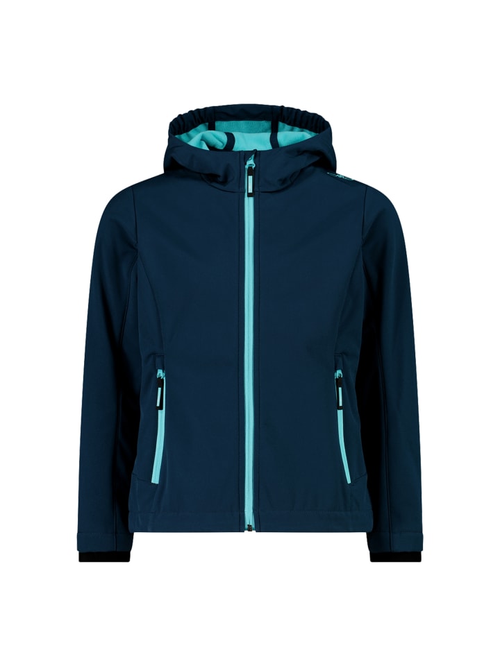 Cmp Детская куртка из софтшелла с капюшоном, темно-синяя
Cmp Детская куртка из софтшелла с капюшоном, темно-синяя