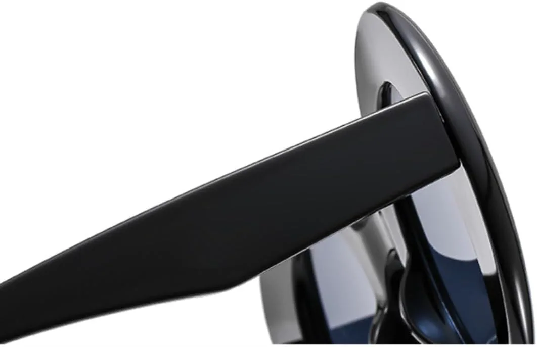 Солнцезащитные очки для мужчин и женщин, большие круглые, в стиле хип-хоп, модные, стильные, для путешествий, с защитой от УФ-излучения UV400 TVTBBVV, Blue Gray
Солнцезащитные очки для мужчин и женщин, большие круглые, в стиле хип-хоп, модные, стильные, для путешествий, с защитой от УФ-излучения UV400 TVTBBVV, Blue Gray