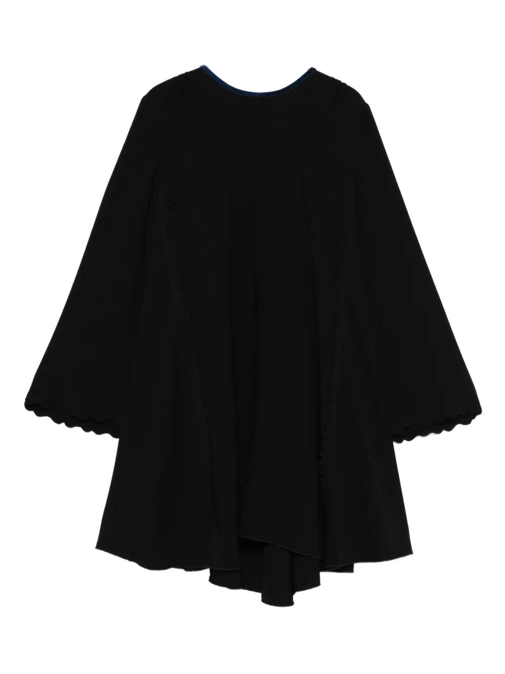 Расклешенное платье с фестонами Forte Forte, черный
Расклешенное платье с фестонами Forte Forte, черный