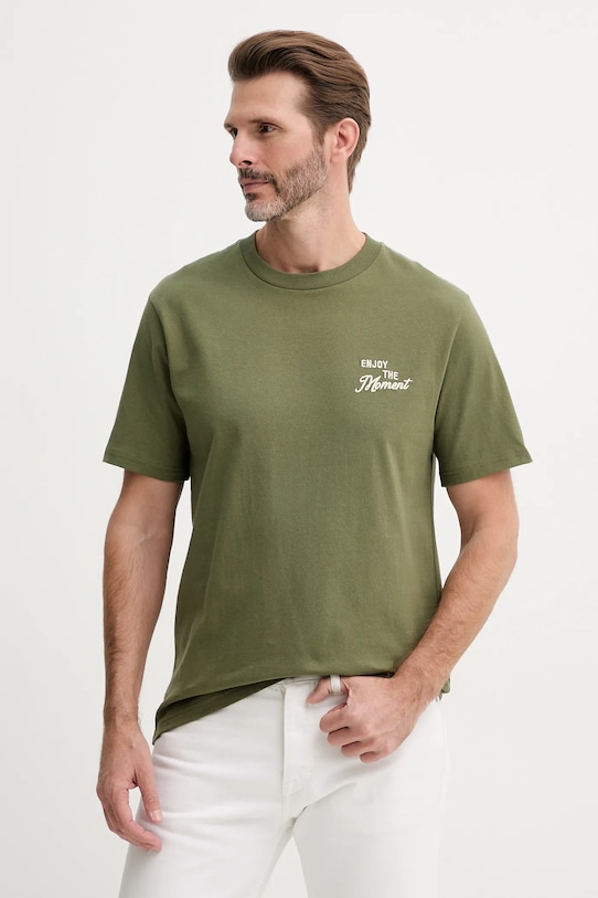 Хлопковая футболка United Colors Of Benetton, зеленый
Хлопковая футболка United Colors Of Benetton, зеленый