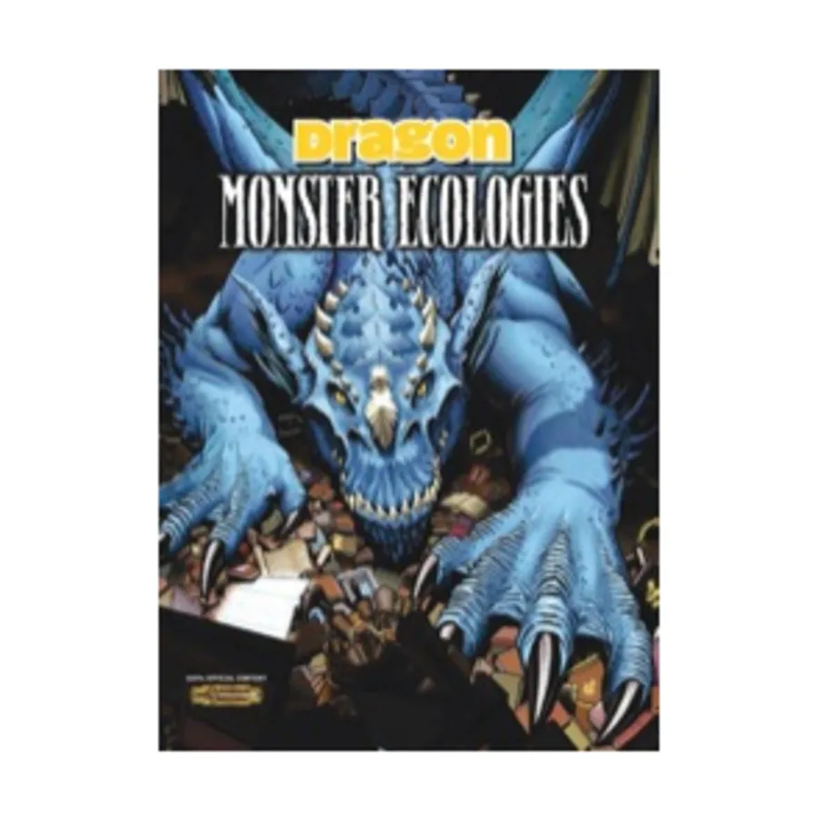 Dragon Magazine Presents - Monster Ecologies, Dungeons & Dragons (3rd Edition) (d20) (Paizo Publishing), мягкая обложка 
Dragon Magazine Presents - Monster Ecologies, Dungeons & Dragons (3rd Edition) (d20) (Paizo Publishing), мягкая обложка