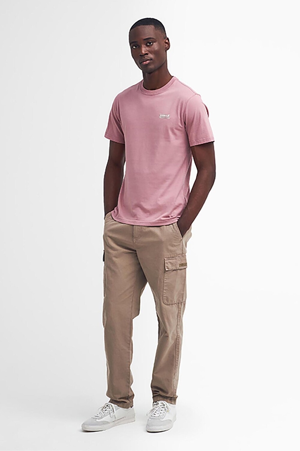 Мужская футболка с маленьким логотипом из 100% хлопка Barbour International, розовый
Мужская футболка с маленьким логотипом из 100% хлопка Barbour International, розовый