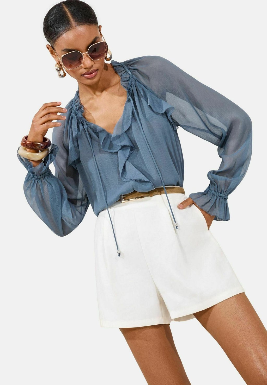 Блуза REGULAR FIT RUFFLE Lipsy, синий
Блуза REGULAR FIT RUFFLE Lipsy, синий