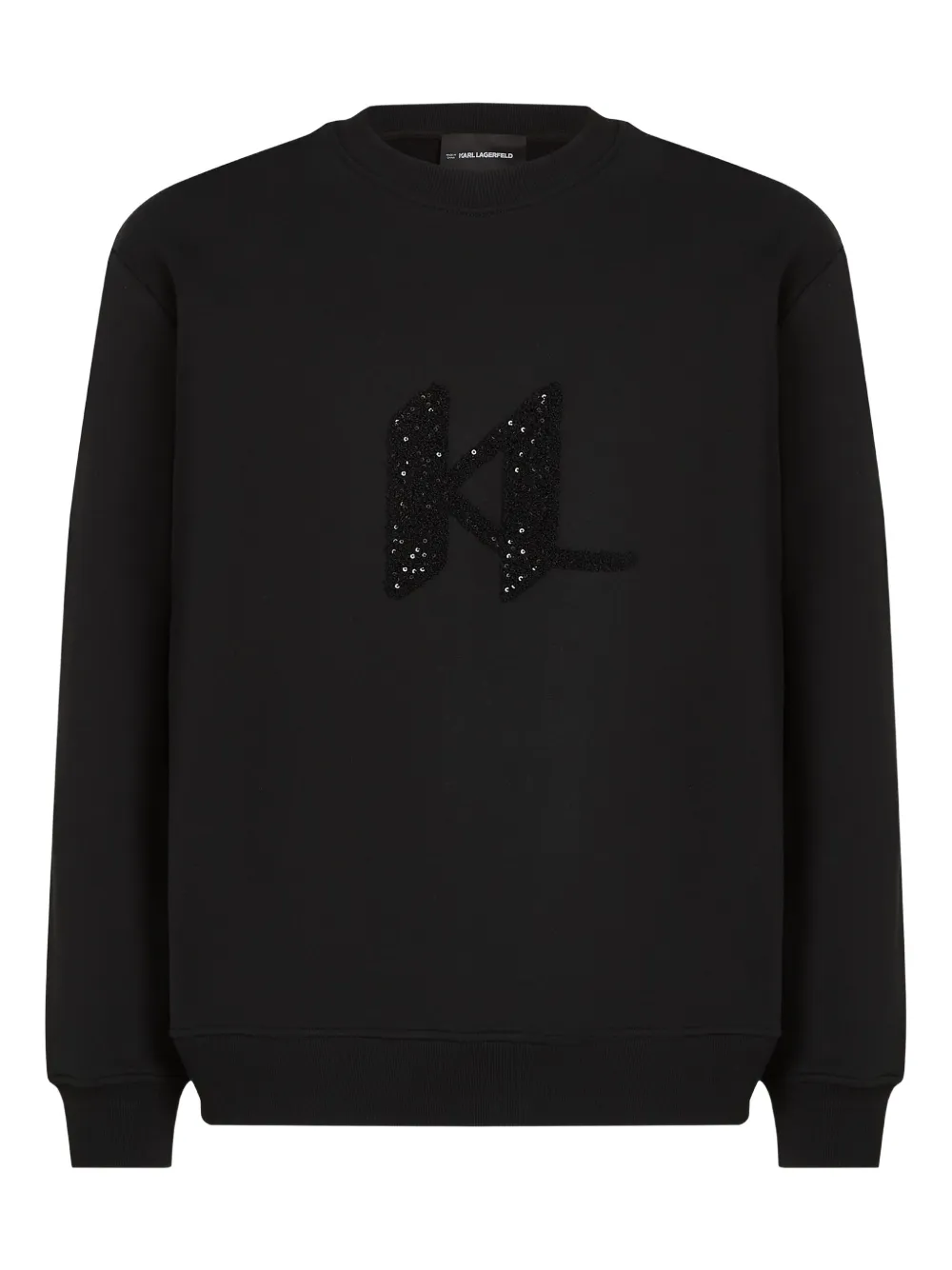 Толстовка с логотипом KARL LAGERFELD, черный 
Толстовка с логотипом KARL LAGERFELD, черный