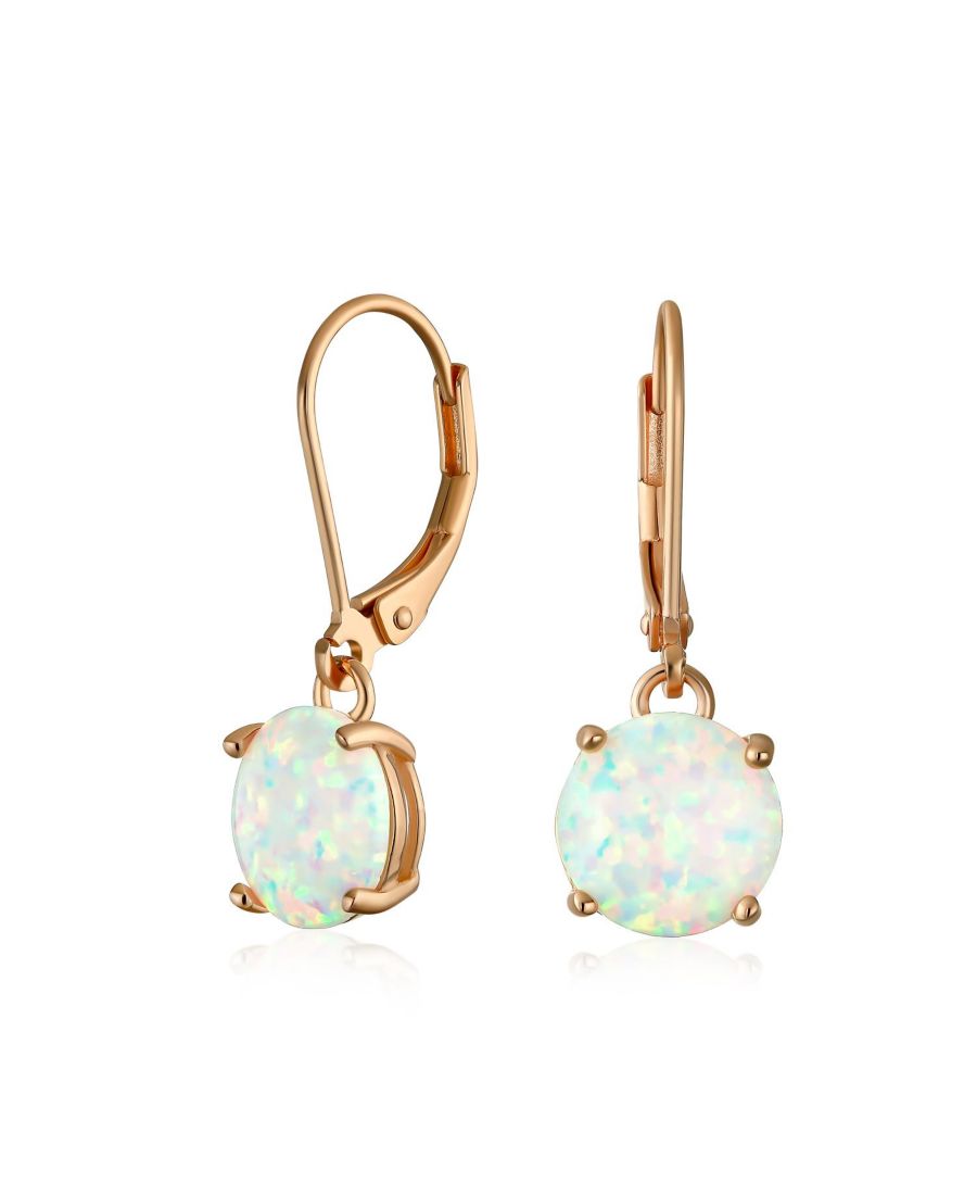 Круглые серьги-подвески с искусственным опалом, застежка-рычаг, серебро 925 пробы, 8 мм Bling Jewelry, Rose
Круглые серьги-подвески с искусственным опалом, застежка-рычаг, серебро 925 пробы, 8 мм Bling Jewelry, Rose