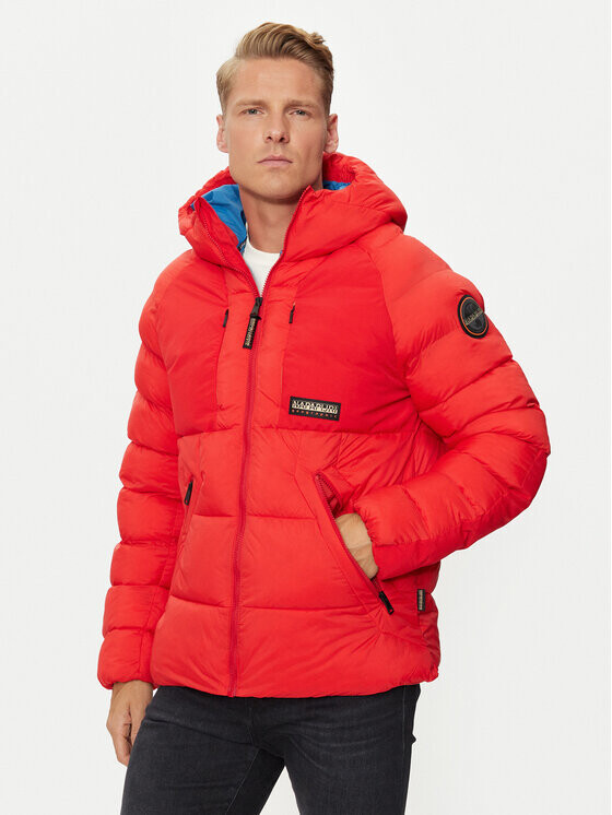 Пуховик стандартного кроя Napapijri, красный
Пуховик стандартного кроя Napapijri, красный