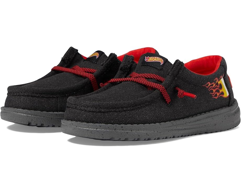 Лоферы Hey Dude Kids Wally Hot Wheels, черный/мульти
Лоферы Hey Dude Kids Wally Hot Wheels, черный/мульти