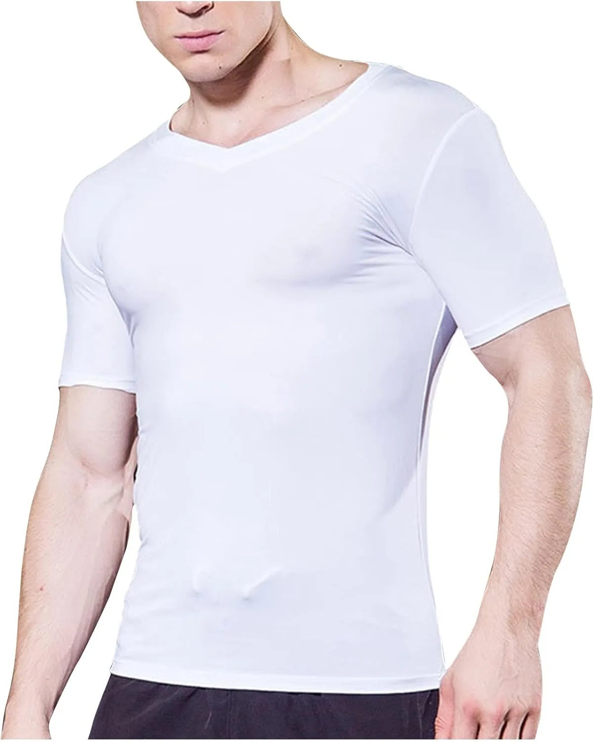 Мужская футболка V-образным вырезом с коротким рукавом Slim Fit Stretch для тренировок
Мужская футболка V-образным вырезом с коротким рукавом Slim Fit Stretch для тренировок