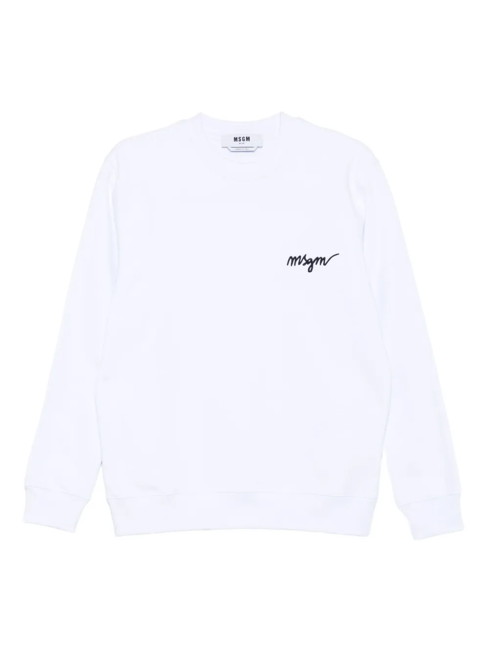 Толстовка с вышитым логотипом Msgm, белый
Толстовка с вышитым логотипом Msgm, белый