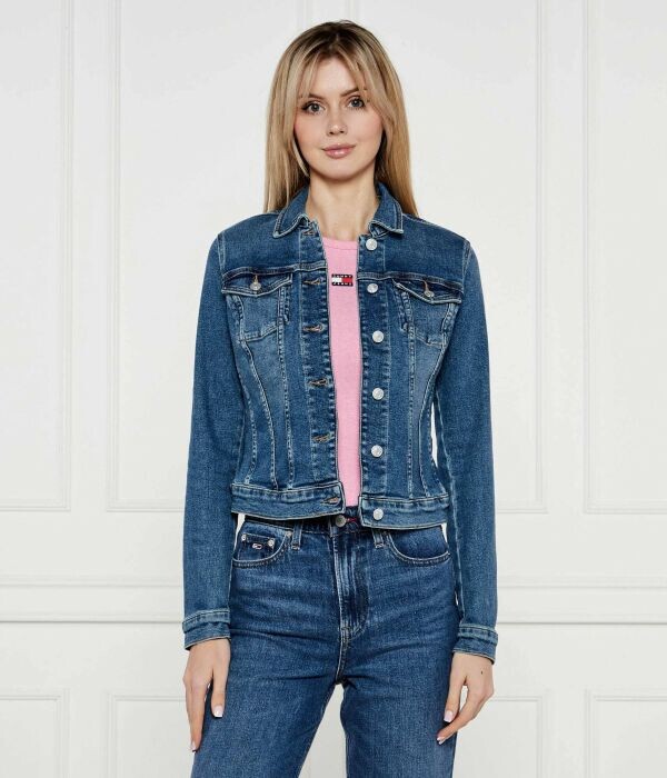 Куртка джинсовая Tommy Jeans Vivianne, синий
Куртка джинсовая Tommy Jeans Vivianne, синий
