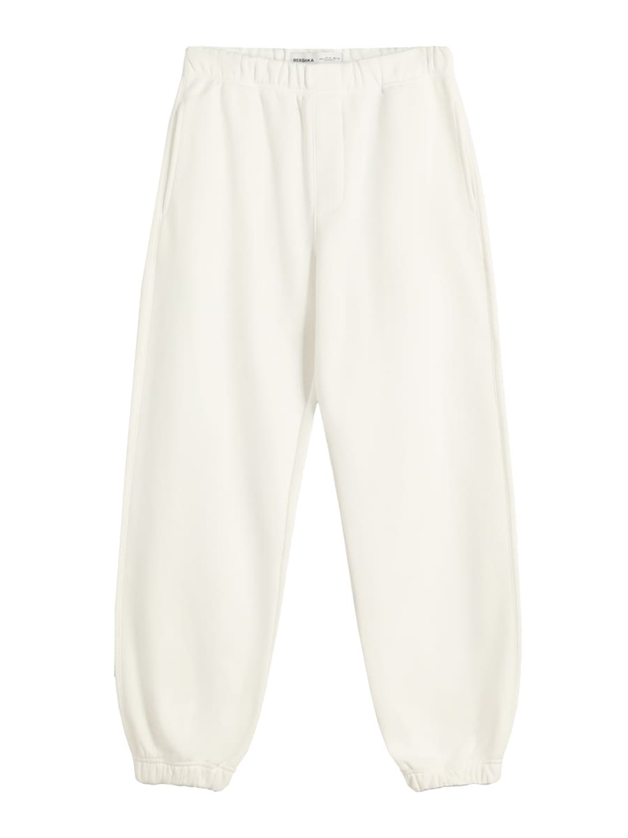 Зауженные брюки Bershka, Wool White
Зауженные брюки Bershka, Wool White