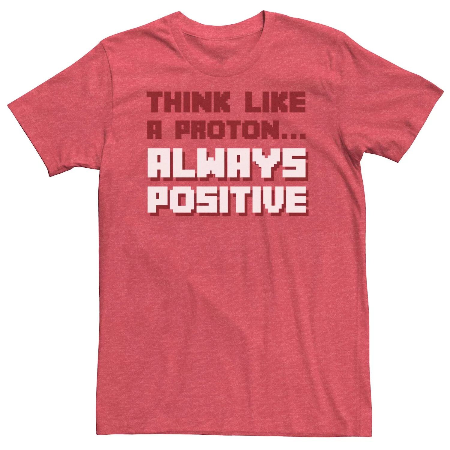 Мужская футболка Think Like Proton Licensed Character
Мужская футболка Think Like Proton Licensed Character