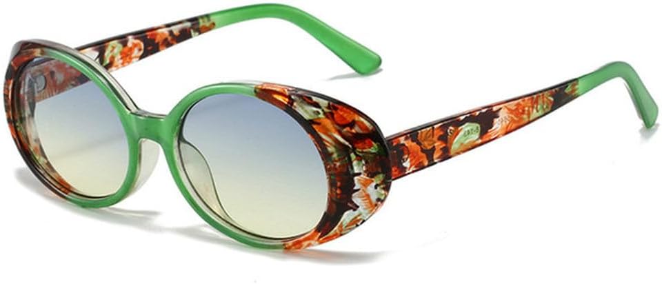 2027 Женские солнцезащитные очки в овальной оправе с цветочным рисунком, модные солнцезащитные очки в стиле ретро, маленькая оправа, защита от УФ-излучения UV400 MTZJH, Green
2027 Женские солнцезащитные очки в овальной оправе с цветочным рисунком, модные солнцезащитные очки в стиле ретро, маленькая оправа, защита от УФ-излучения UV400 MTZJH, Green