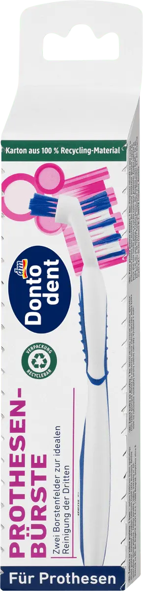 Щетка для чистки зубных протезов Dontodent 1 шт. 1 шт. Dontodent
Щетка для чистки зубных протезов Dontodent 1 шт. 1 шт. Dontodent