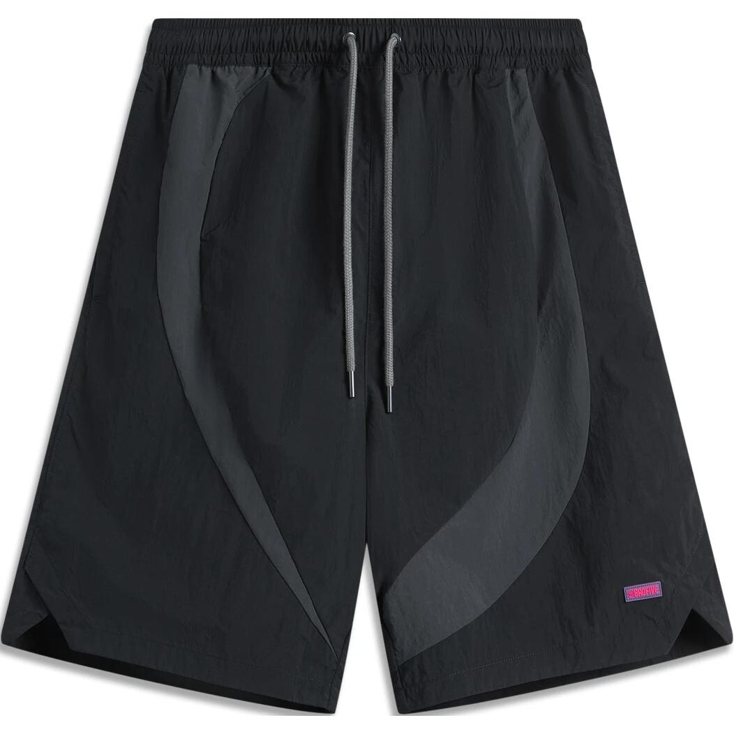 Badfive спортивные шорты мужские черные эбонитовые черные Lining, черный 
Badfive спортивные шорты мужские черные эбонитовые черные Lining, черный