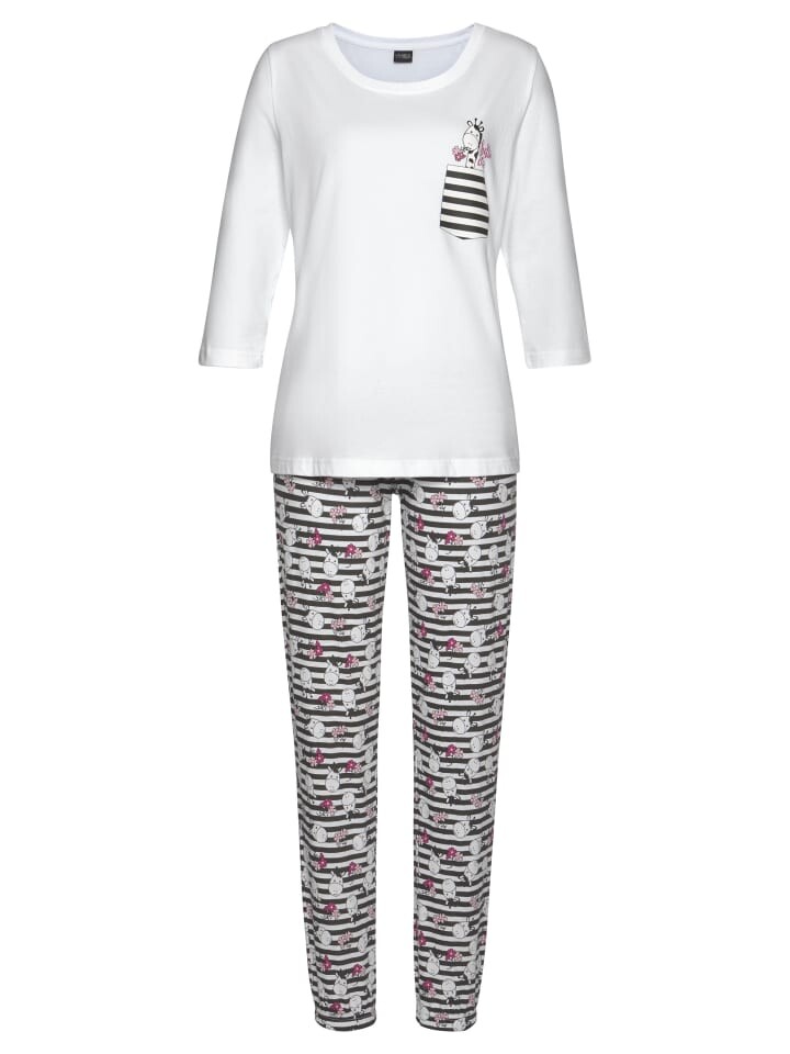 Пижама VIVANCE DREAMS, цвет weiß-black
Пижама VIVANCE DREAMS, цвет weiß-black