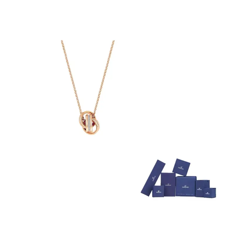 Swarovski Женское ожерелье из искусственного кристалла розового золота
Swarovski Женское ожерелье из искусственного кристалла розового золота