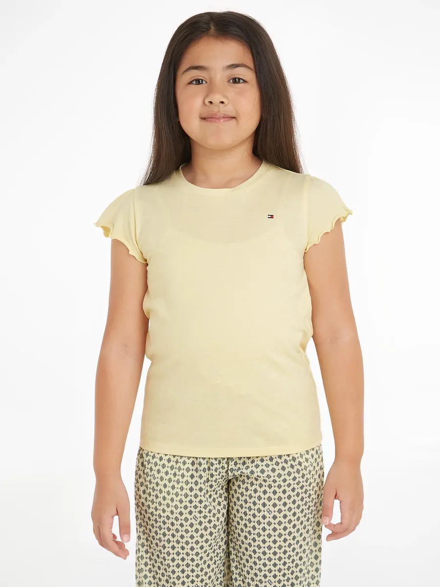 Футболка Tommy Hilfiger "ESSENTIAL RUFFLE SLEEVE TOP", для малышей, цвет Lemon Zest
Футболка Tommy Hilfiger "ESSENTIAL RUFFLE SLEEVE TOP", для малышей, цвет Lemon Zest